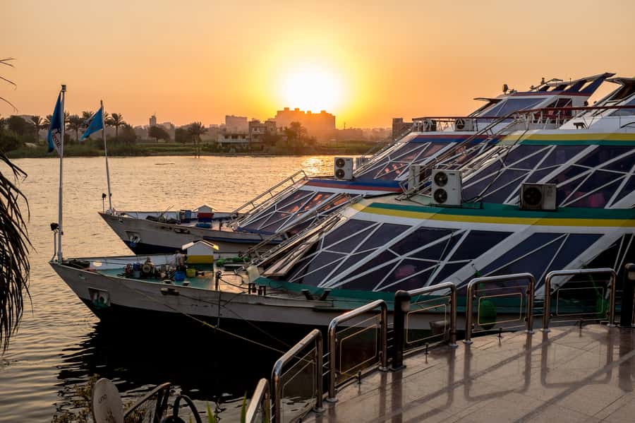 Cairo: Nile Sunset Dinner Cruise, Show & Optional Transfer - Getting to the Nile Crystal without a Cairo traffic headache