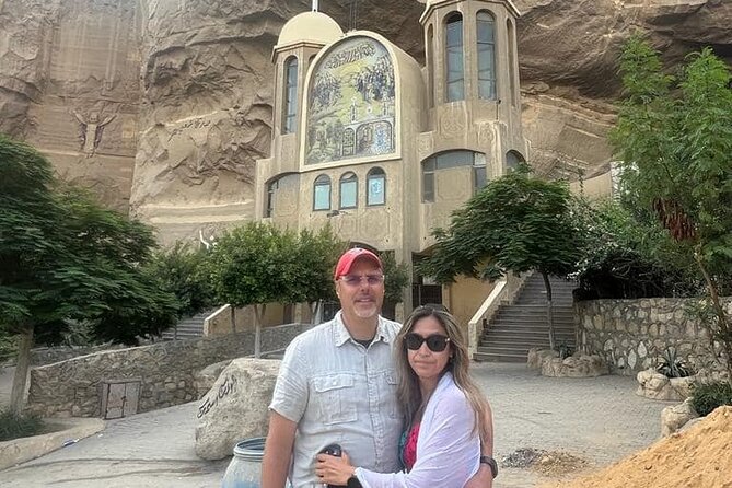 Cairo Old Coptic Church and Monastery St Simon Cave Church - The Holy Crypt and the story of the Holy Family