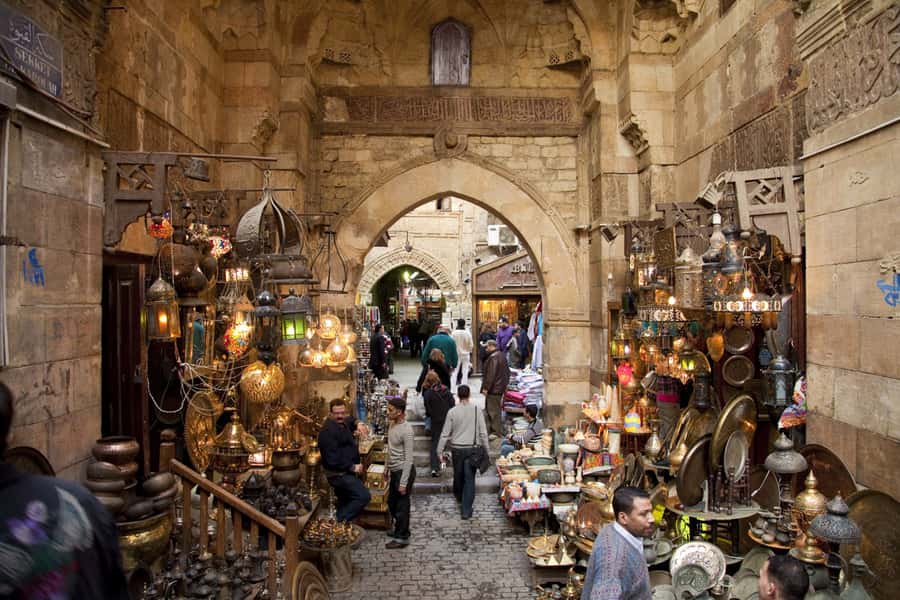 Cairo: Private Pyramids, Museum & Bazaar Tour with Lunch - Khan El Khalili: bargaining, brassware, perfume, and small gifts