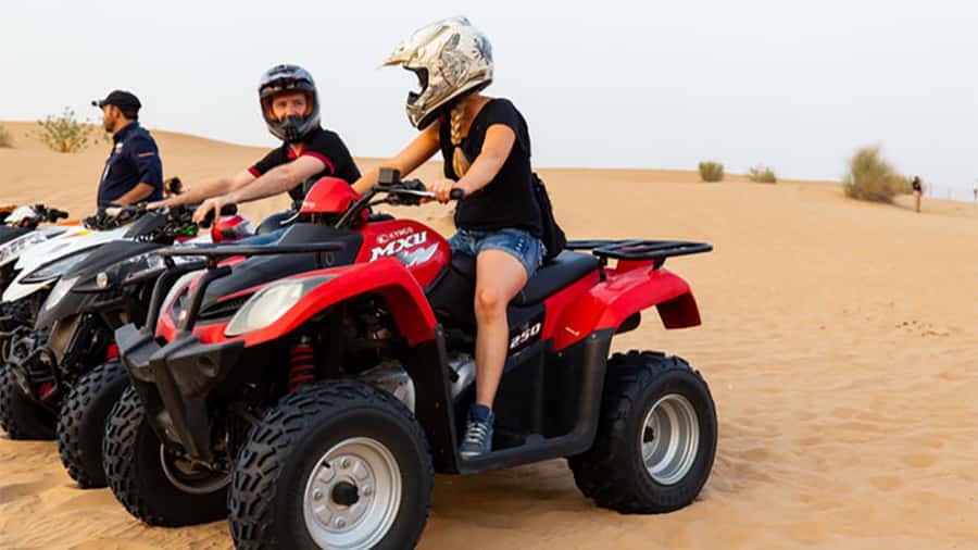 Cairo: Private Quad Bike Desert Tour with Pyramids & Sunset - Transport from Cairo and the extra pickup charge