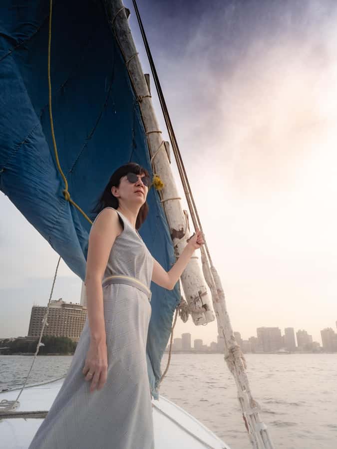 Cairo: Pyramids and Sphinx Tour with River Nile Felucca Ride - Hotel pickup and the Cairo drive