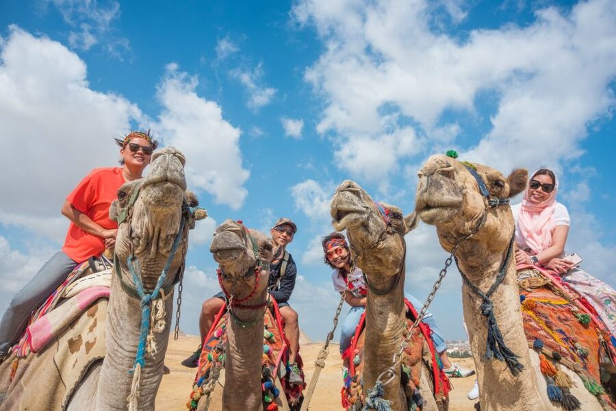Cairo: Pyramids Quad Bike Adventure & Optional Camel Ride - Quad views beyond the Giza Plateau