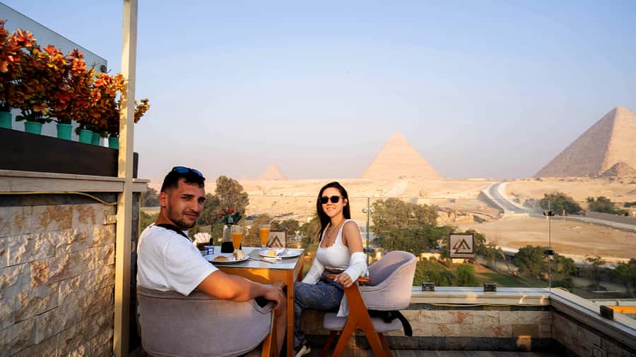 Cairo: Sunrise Camel Ride, Pyramids Tour & Local Breakfast. - A sunrise start at the Giza plateau