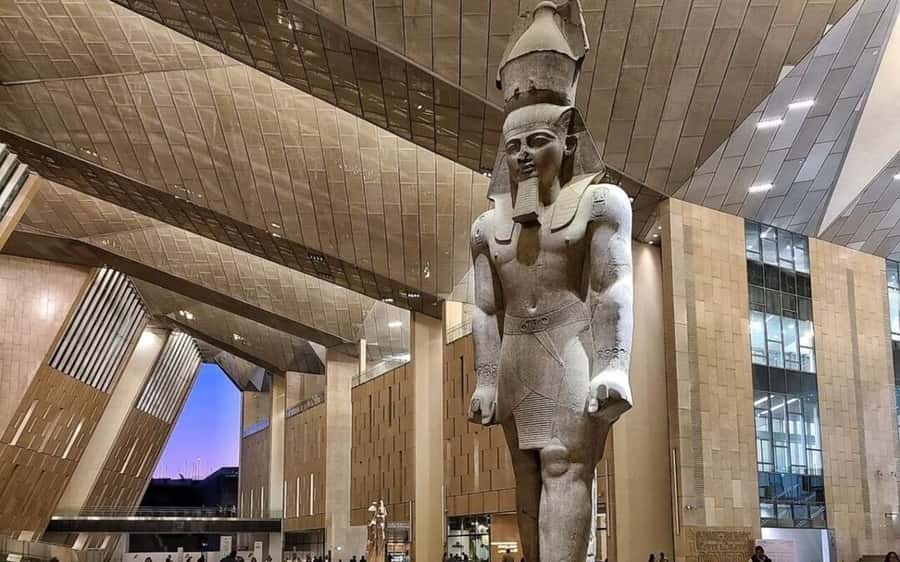 Cairo: The Grand Egyptian Museum Private Guided Tour - Seeing the Hanging Obelisk and Ramses II