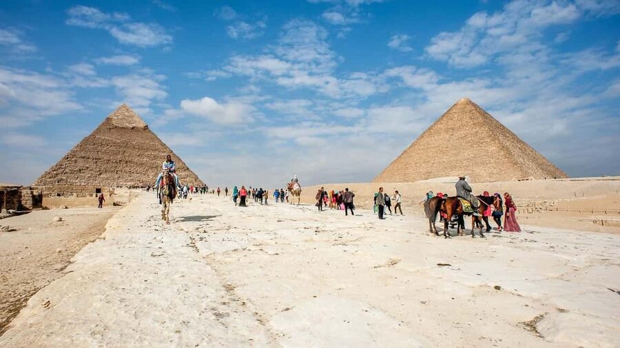 Cairo: Trip Pyramids, Sakkara, & Memphis Tour with Lunch - Memphis and the colossal Ramses II