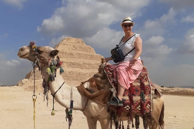 Cairo vip two or one day pyramids ,Museum,memfis ,saqra and7 places - Timing, pickup, and the two-day choice
