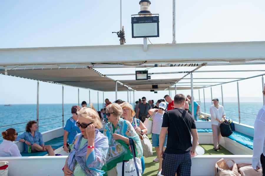 Conquest 2 Hour Semi Submarine with snorkeling from Hurghada - Pickup in Hurghada and the start at the marina