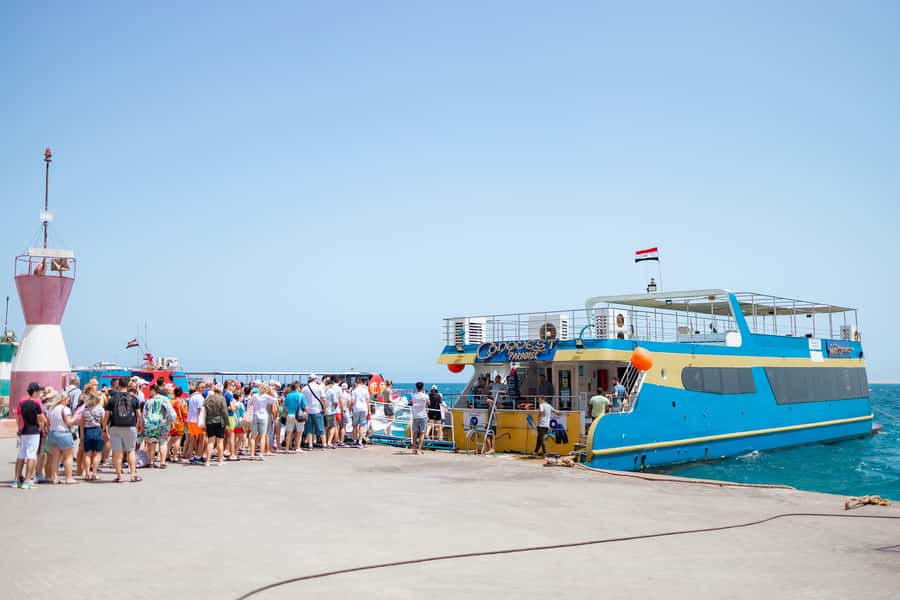 Conquest 2 Hour Semi Submarine with snorkeling from Hurghada - Snorkeling around the boat