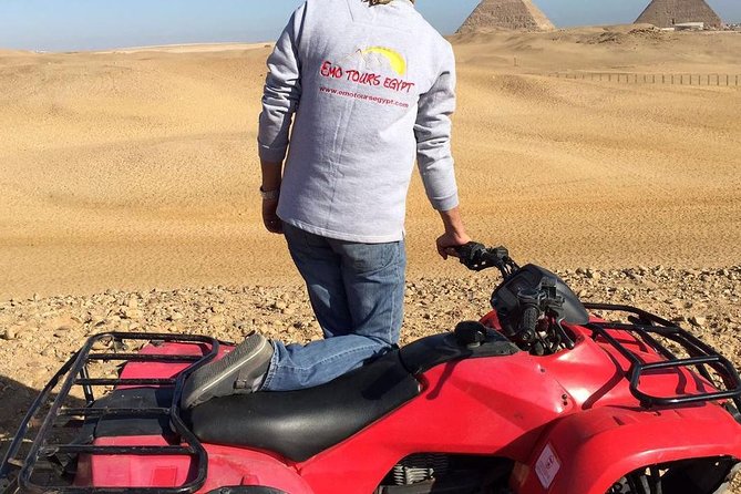 Custom Tour to Giza Pyramids and Desert ATV - Who should book this half-day outing