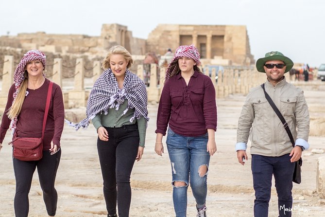 Day Tour To Giza Pyramids, Great Sphinx, Saqqara Pyramids & Memphis Capital - Memphis and the statues at Mit Rahina
