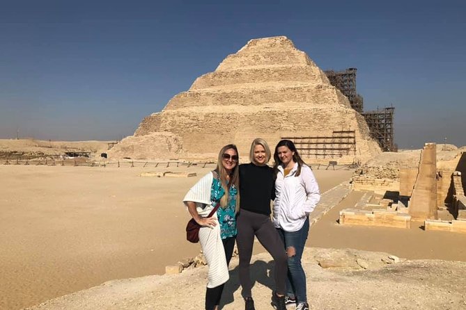 Day Tour To Giza Pyramids, Great Sphinx, Saqqara Pyramids & Memphis Capital - Starting at the three pyramids of Giza