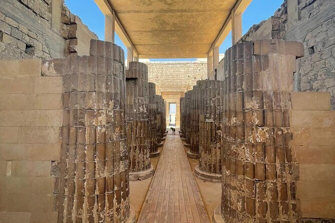 Day tour to Giza Pyramids, Memphis and Sakkara - Saqqara and the Step Pyramid of Djoser