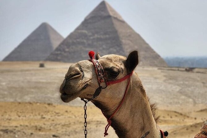 Day tour to Giza Pyramids, Memphis and Sakkara - Three pyramids at Giza, not just the Great Pyramid