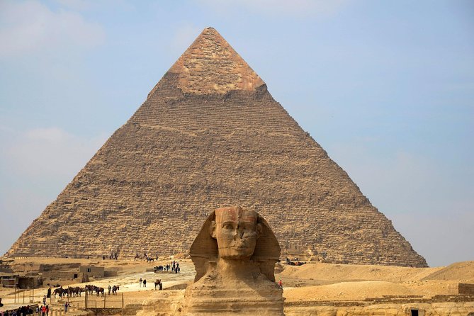 Day Tour to Giza Pyramids Memphis City Dahshur and Saqqara Pyramids - Lunch, heat, and the long middle of the day
