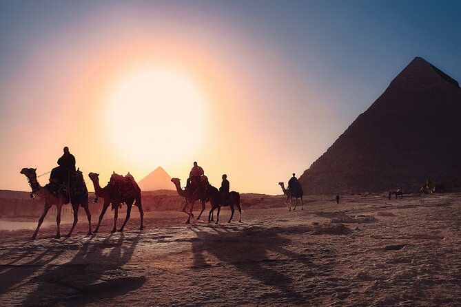 Day Tour To Giza Pyramids With Camel Ride And Egyptian Museum In Cairo - The camel ride around the pyramids