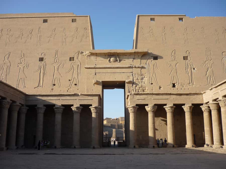 Day Tour visit Edfu Kom Ombo temples from Luxor - Edfu Temple: a remarkably complete monument