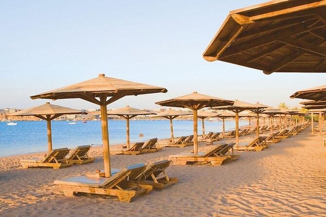 Day Trip to Ain El Sokhna Beach - Arriving at a resort beach near the Red Sea