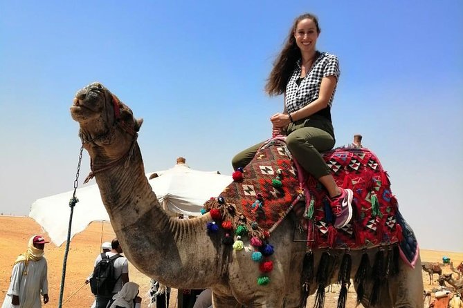 Day Trip to Giza Pyramids Old Cairo Citadel and Bazaar - Menkaure and Khafre: two very different pyramid complexes