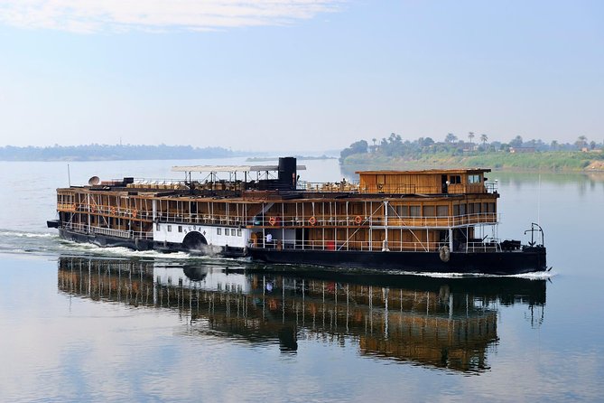 Dinner Cruise On the Nile with Belly Dancing Show - The Cairo skyline after dark