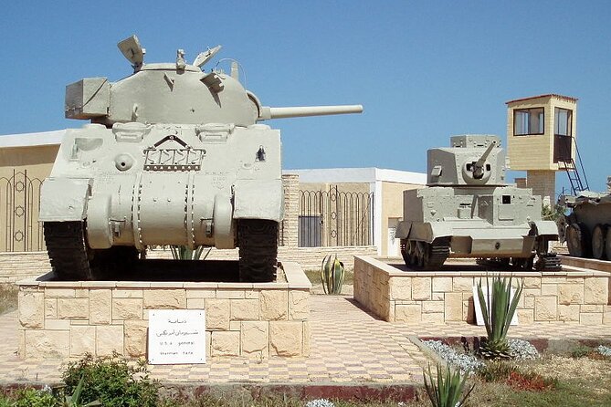 El Alamein Private Day Trip from Alexandria - Three cemeteries, three different memorial settings