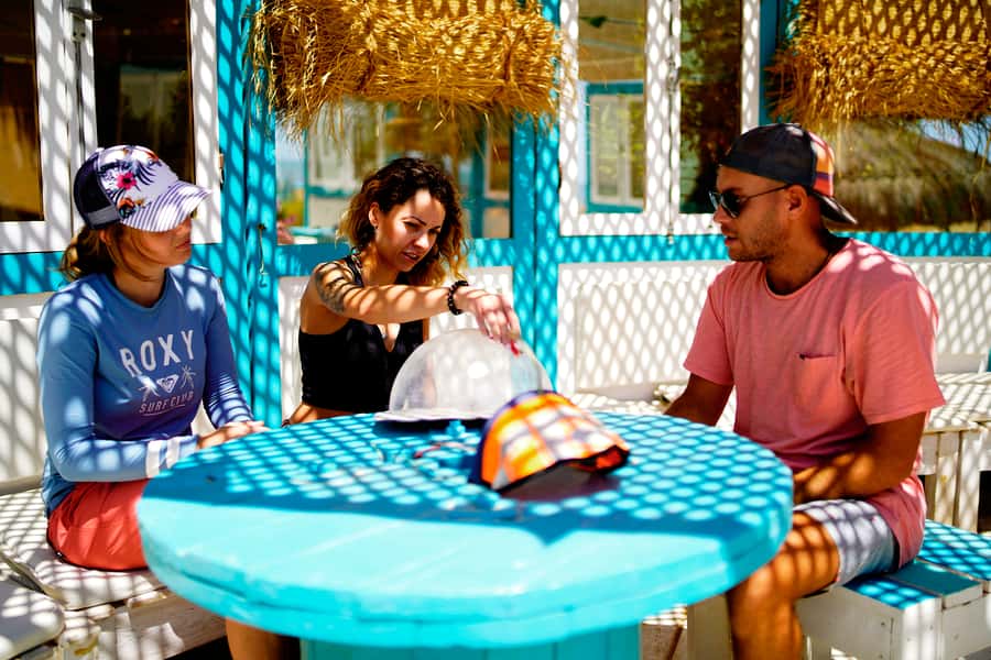 El Gouna: 2-Hour Introduction to Kitesurfing - The first lesson: wind theory and kite equipment