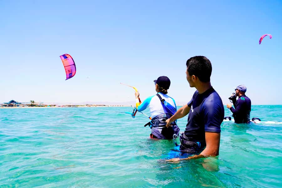 El Gouna: 2-Hour Introduction to Kitesurfing - Shallow water, body dragging, and what to expect underfoot