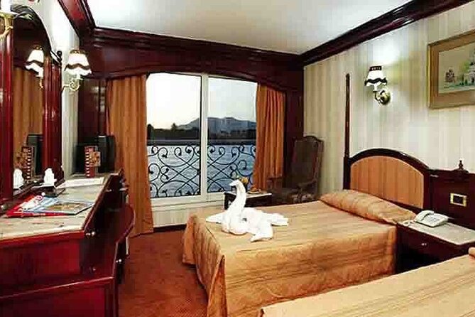 Enjoy 2 nights Nile cruise from Aswan to Luxor,Hot deal - Passing Esna Lock on the way to Luxor