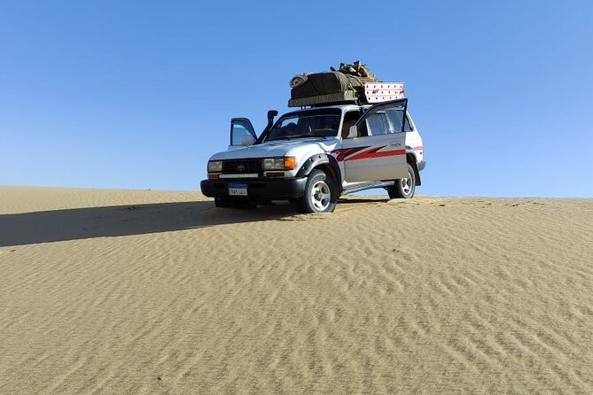 Enjoy safari The black and white desert two night 3 days - Agabat Valley after sunset