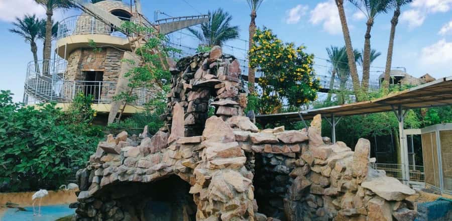 Entry Ticket: Grand Aquarium Hurgada - The rainforest exhibit adds birds and reptiles