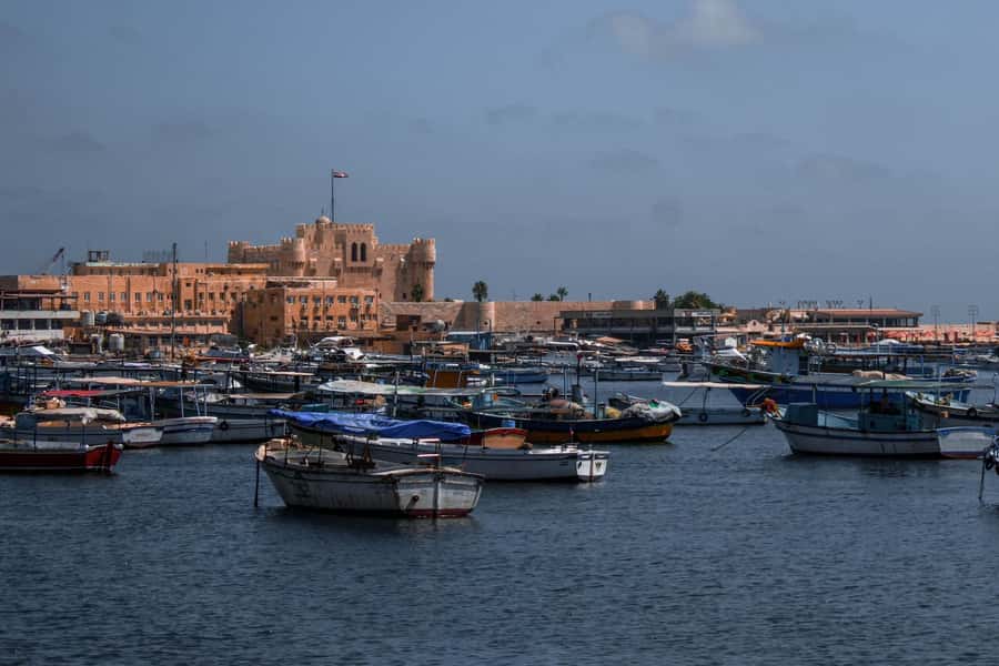 From Alexandria:- Alexandria Top Highlights half-day tour - Qaitbay Fort finishes beside the old lighthouse site