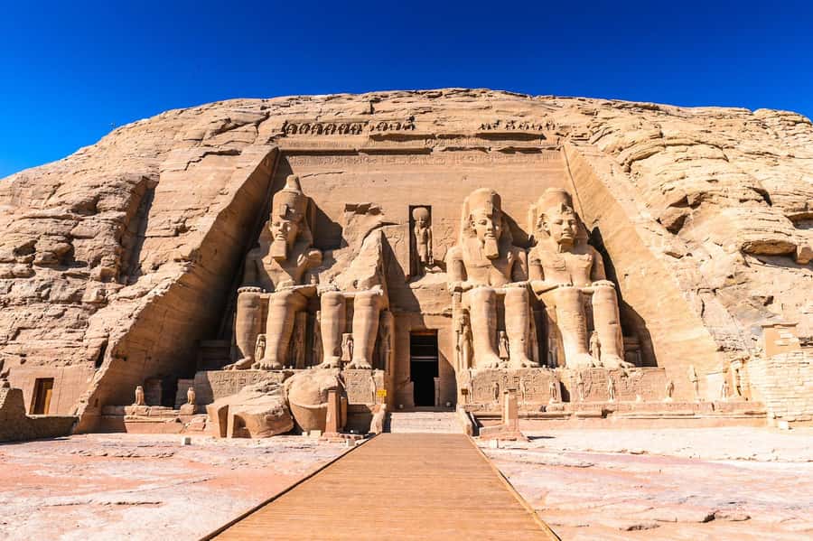 From Aswan: Abu Simbel Ramses and Nefertari Temples Day Trip - Leaving Aswan in a private air-conditioned car