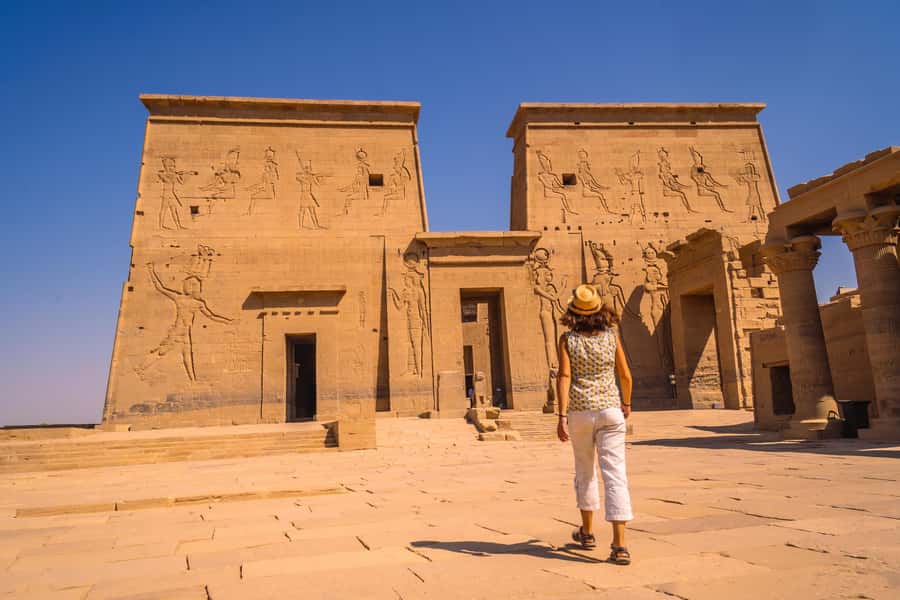 From Aswan: Private Guided Tour of Philae Temple with Entry - The motorboat ride to Philae Island