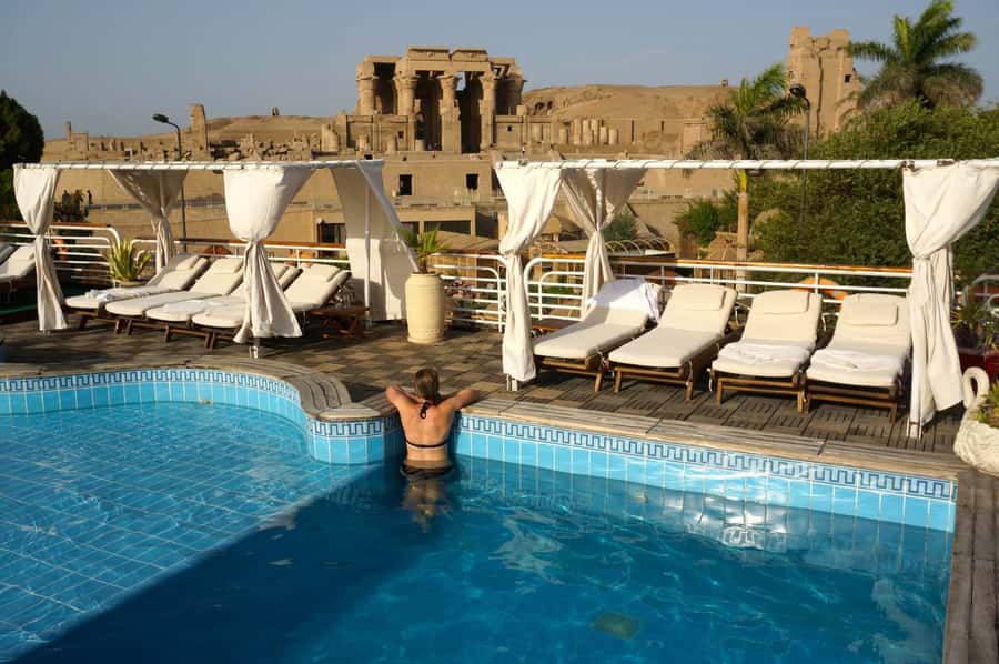 From Cairo: 4-Day Nile Cruise from Aswan to Luxor with Meals - Day one: Cairo to Aswan and Philae Temple