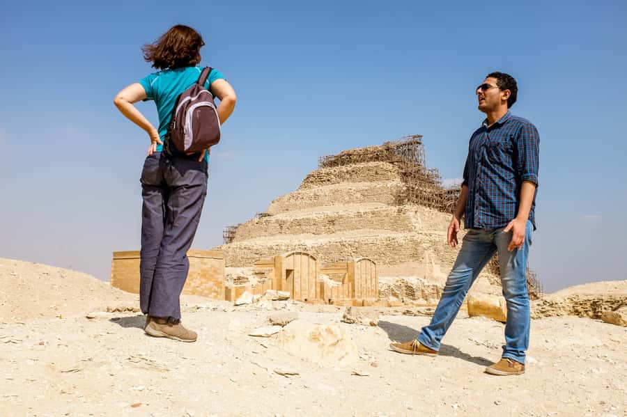 From Cairo/Giza: Pyramids, Memphis, and Sakkara Day Tour - Shared, private, or VIP?