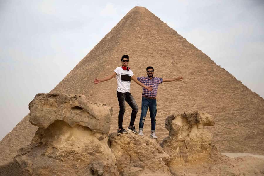 From Cairo: Half-Day Tour to Pyramids of Giza and the Sphinx - Transport, lunch, and optional extras