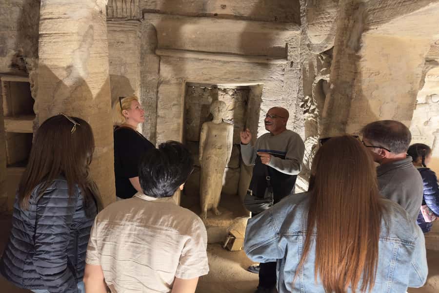 From Cairo: Historical Alexandria Shared Day Tour with Lunch - Going below ground at Kom el Shoqafa