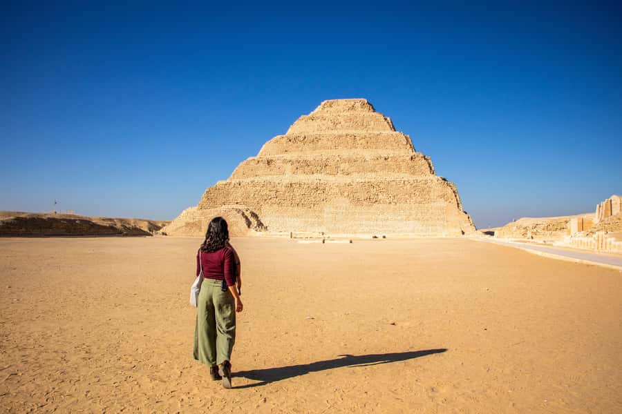 From Cairo: Pyramids of Giza, Sphinx, Saqqara & Memphis Tour - Memphis and the fallen statue of Ramesses II