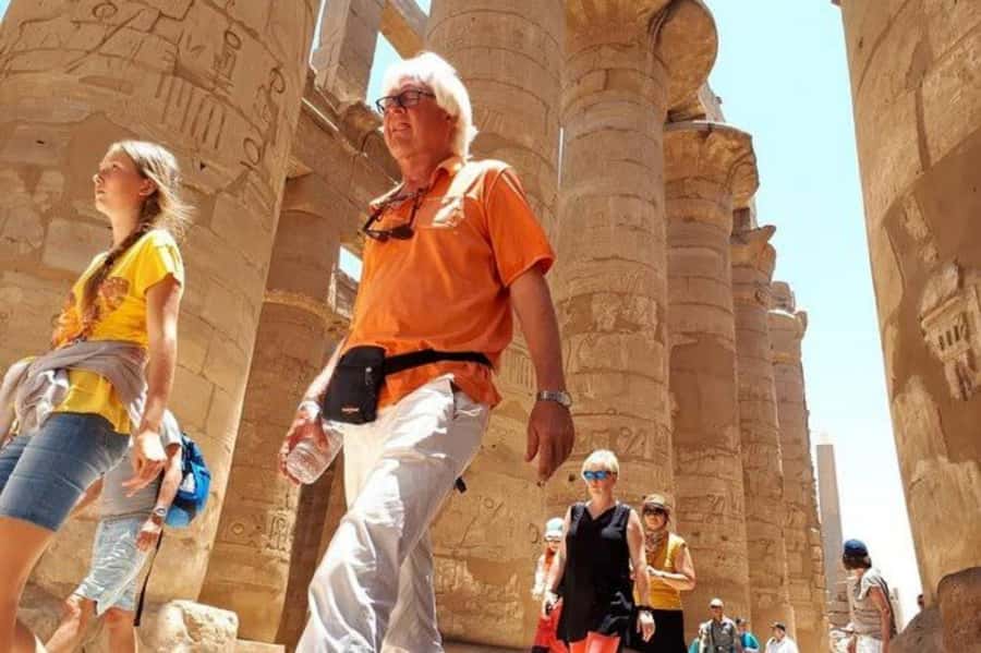From Cairo: Trip to Luxor By Flight and King Tut Tomb Visit - The Colossi of Memnon, a quick final stop