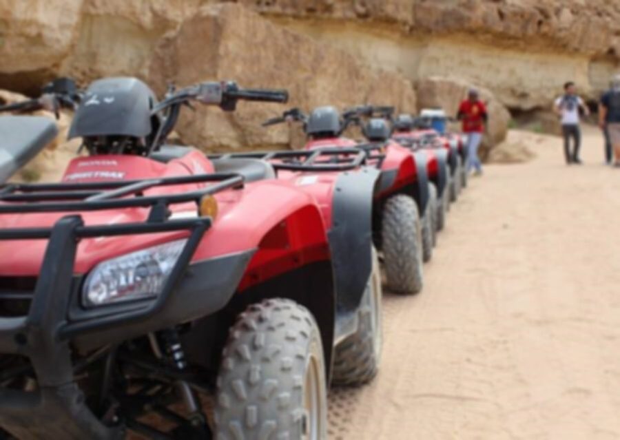From El Gouna: Dry Canyon Quad Bike Morning Tour - Key points at a glance