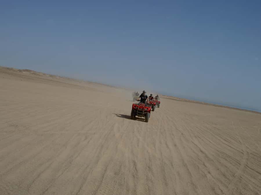 From Hurghada: Makadi Bay ATV Tour - Leaving Hurghada for the open desert