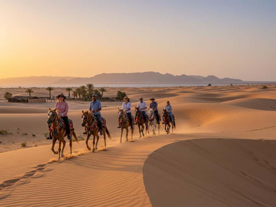 From Hurghada: Makadi Bay Horse Riding Tour - Choosing between sunrise, morning, afternoon, and sunset