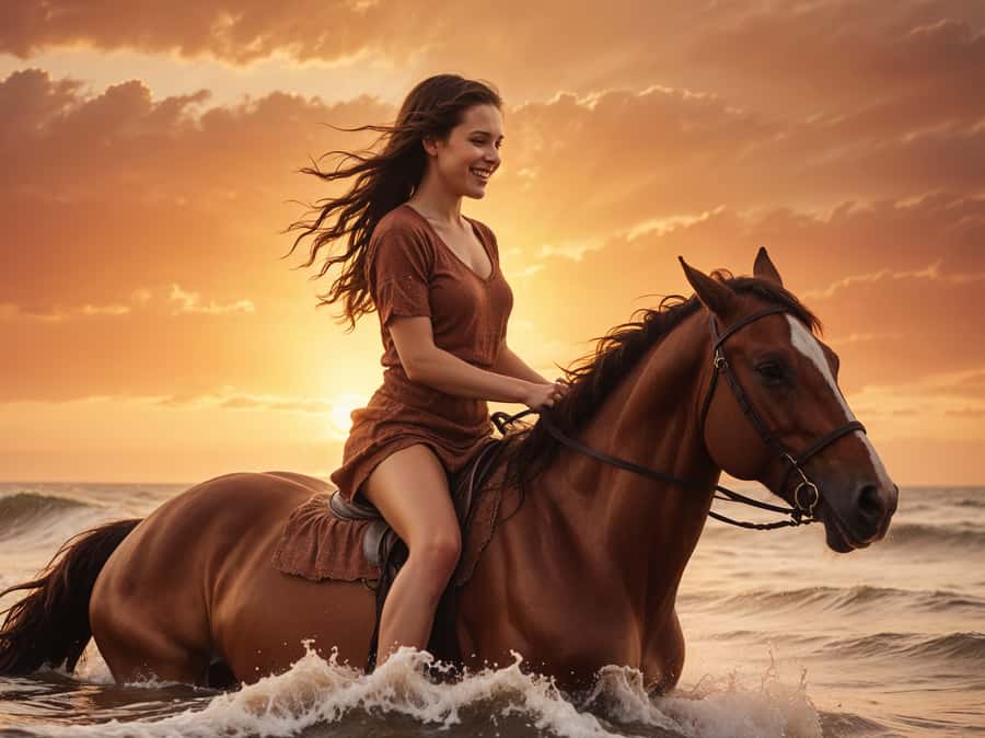 From Hurghada: Red Sea Sunrise and Desert Horseback Riding - From Sahl Hasheesh desert to the Red Sea