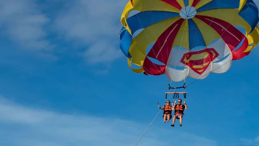 From Sharm El-Sheikh: Sharm El-Maya Parasailing Adventure - What the Sharm El-Maya flight is really like