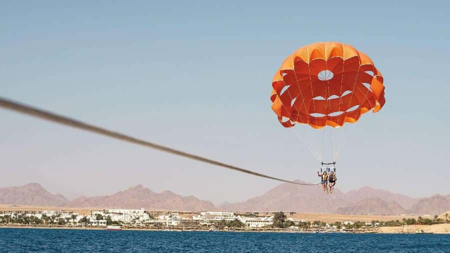From Sharm El-Sheikh: Sharm El-Maya Parasailing Adventure - Arriving at Sharm El-Maya