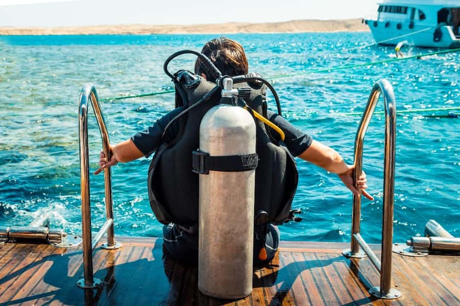 From Sharm: Luxury Diving cruise to Ras Mohammed with Lunch - Sailing south toward the national park