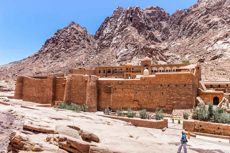 From Sharm: Mount Moses Trekking, Sunrise & Monastery Visit - St. Catherine’s Monastery after the mountain