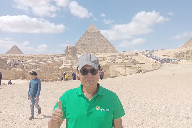 Full-Day Private Tour to Pyramids of Giza, Sphinx, Sakkara pyramid - Saqqara and the first pyramid design