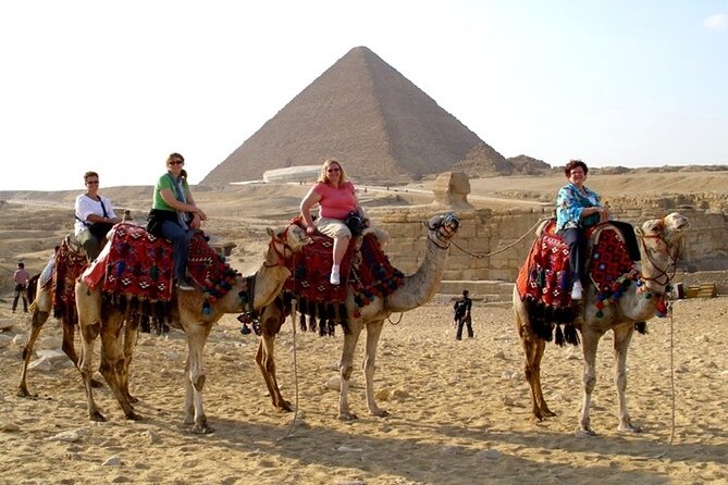 Full day tour Giza Pyramids Sphinx &Lunch and Shopping tour - A 30-minute camel ride near the pyramids