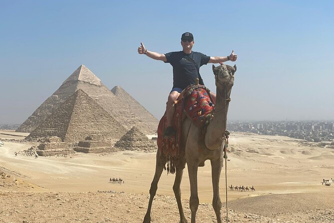 Full day tour Giza Pyramids Sphinx &Lunch and Shopping tour - Beginning at the Great Pyramid of Cheops