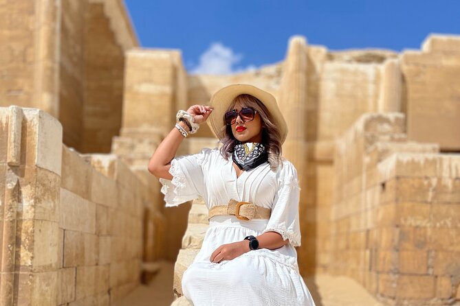 Full-Day Tour of Giza, Saqqara & Memphis –Ancient Egypt Discovery - One Cairo day that connects three chapters of Egypt